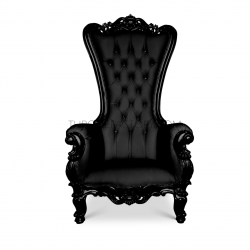 Black Throne Chair